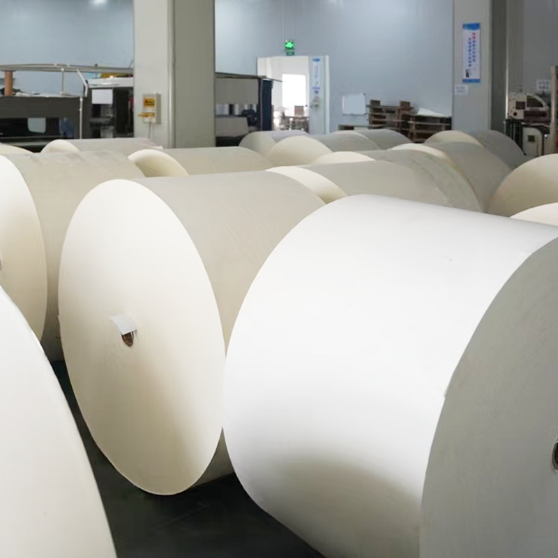 Páipéar bun cupán brataithe saor ó phlaisteach